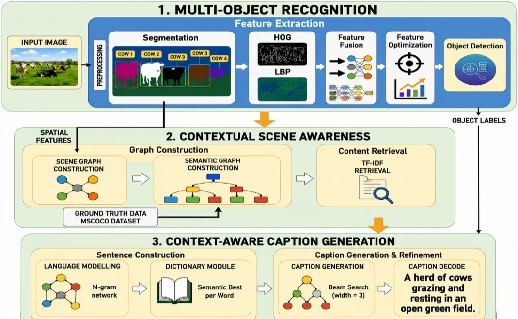 A Dual-Branch Visual-Textual Model for Contextual Scene Awareness